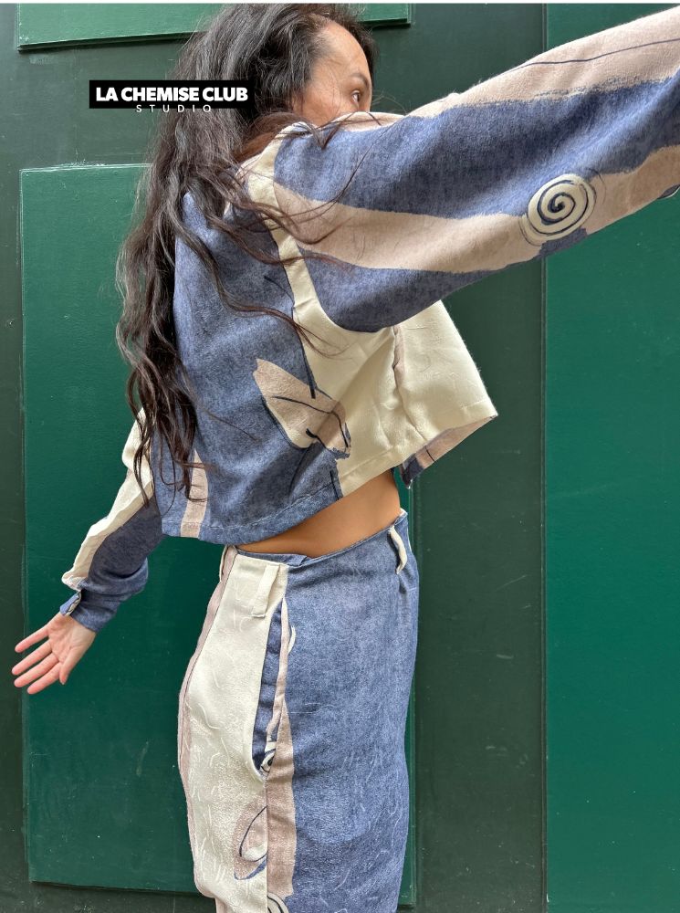 La Chemise Club Studio • Pantalon Mare Spirale