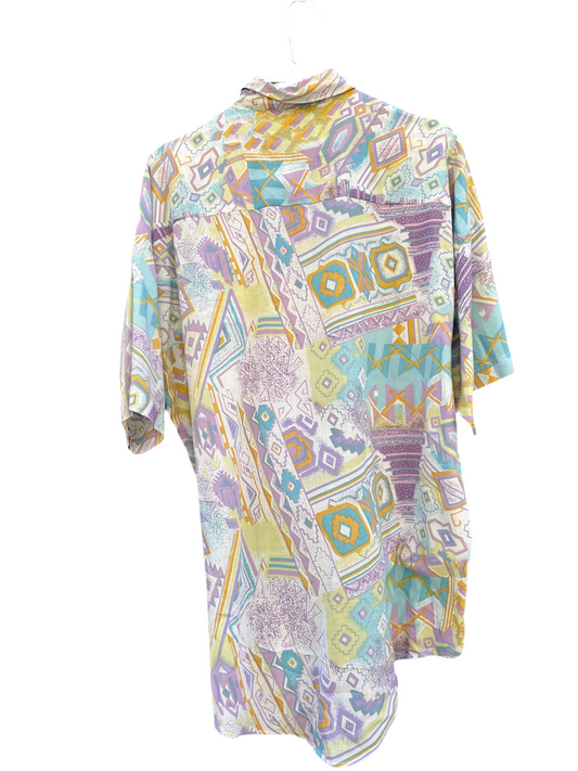 Chemise southwest castle pastel