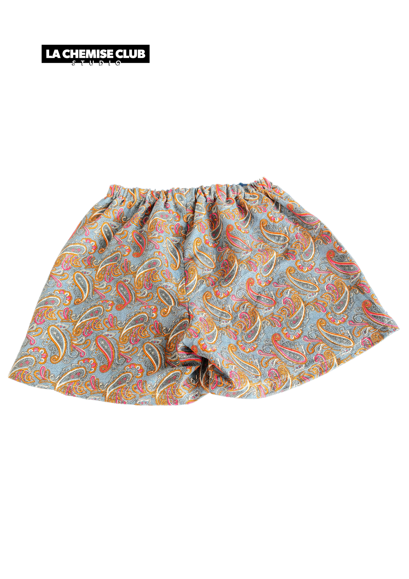 La Chemise Club Studio • Short Mandala bleu