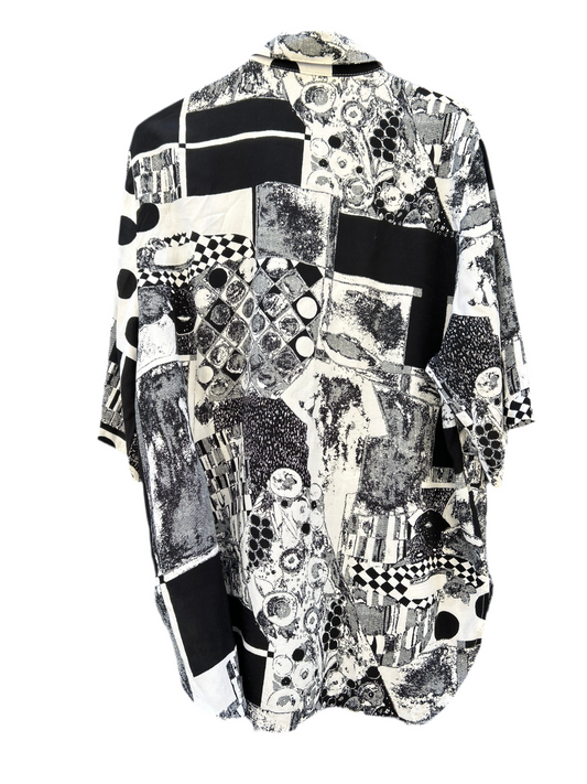 Chemise pois damier