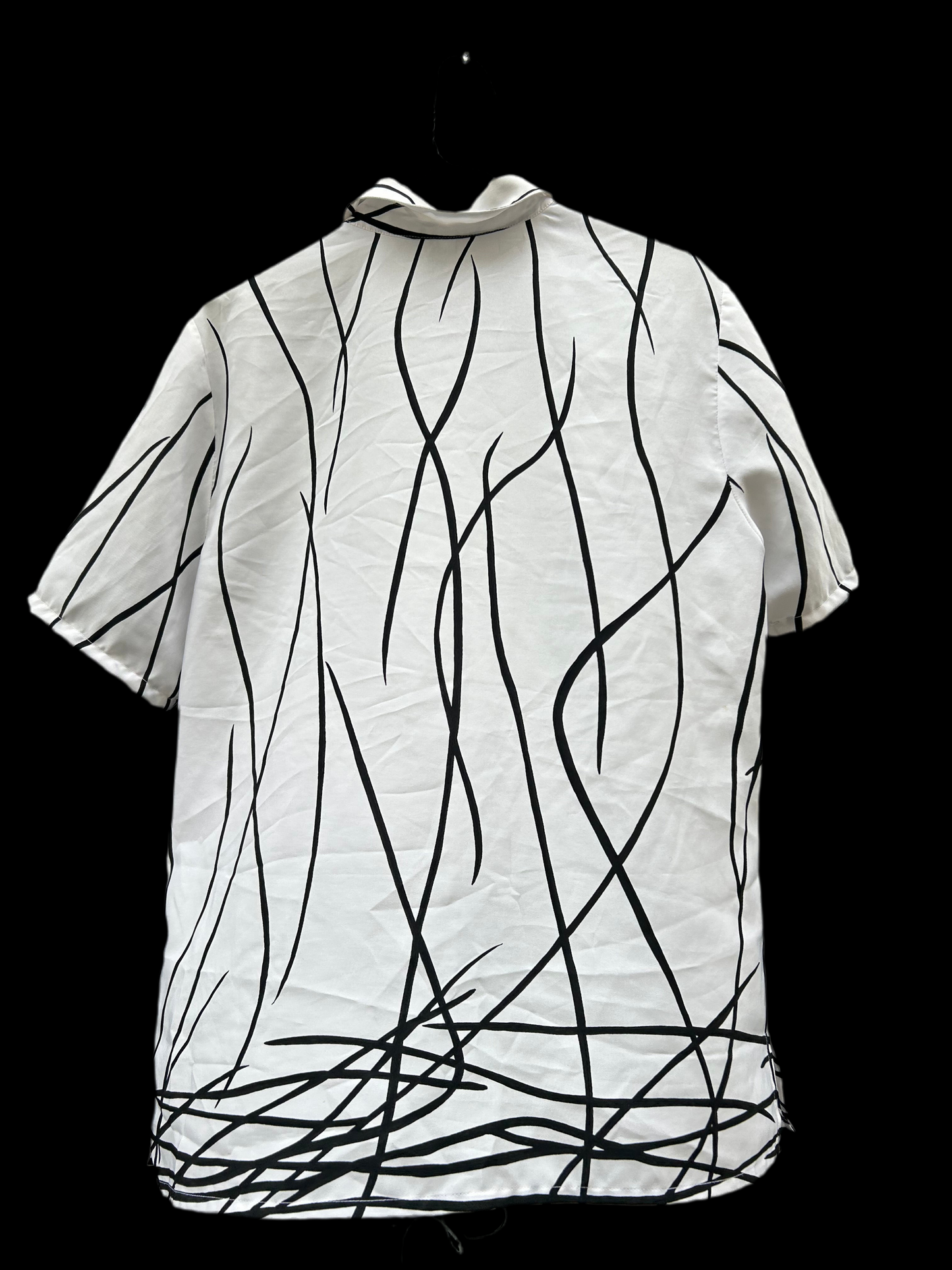 Chemise griffes noires