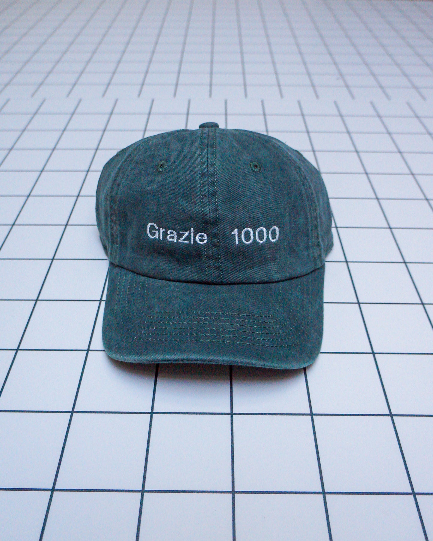 Casquette Grazie 1000 vert foncé