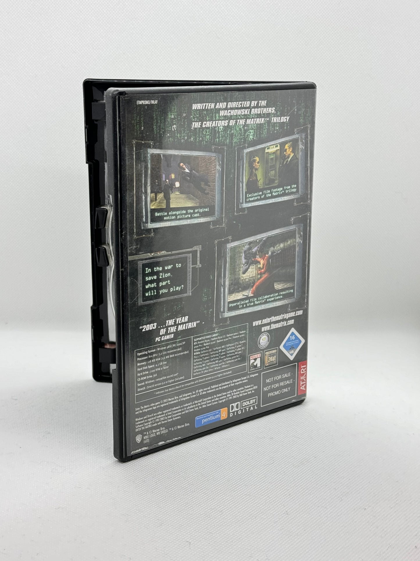 Jeu vidéo promotionnel Matrix