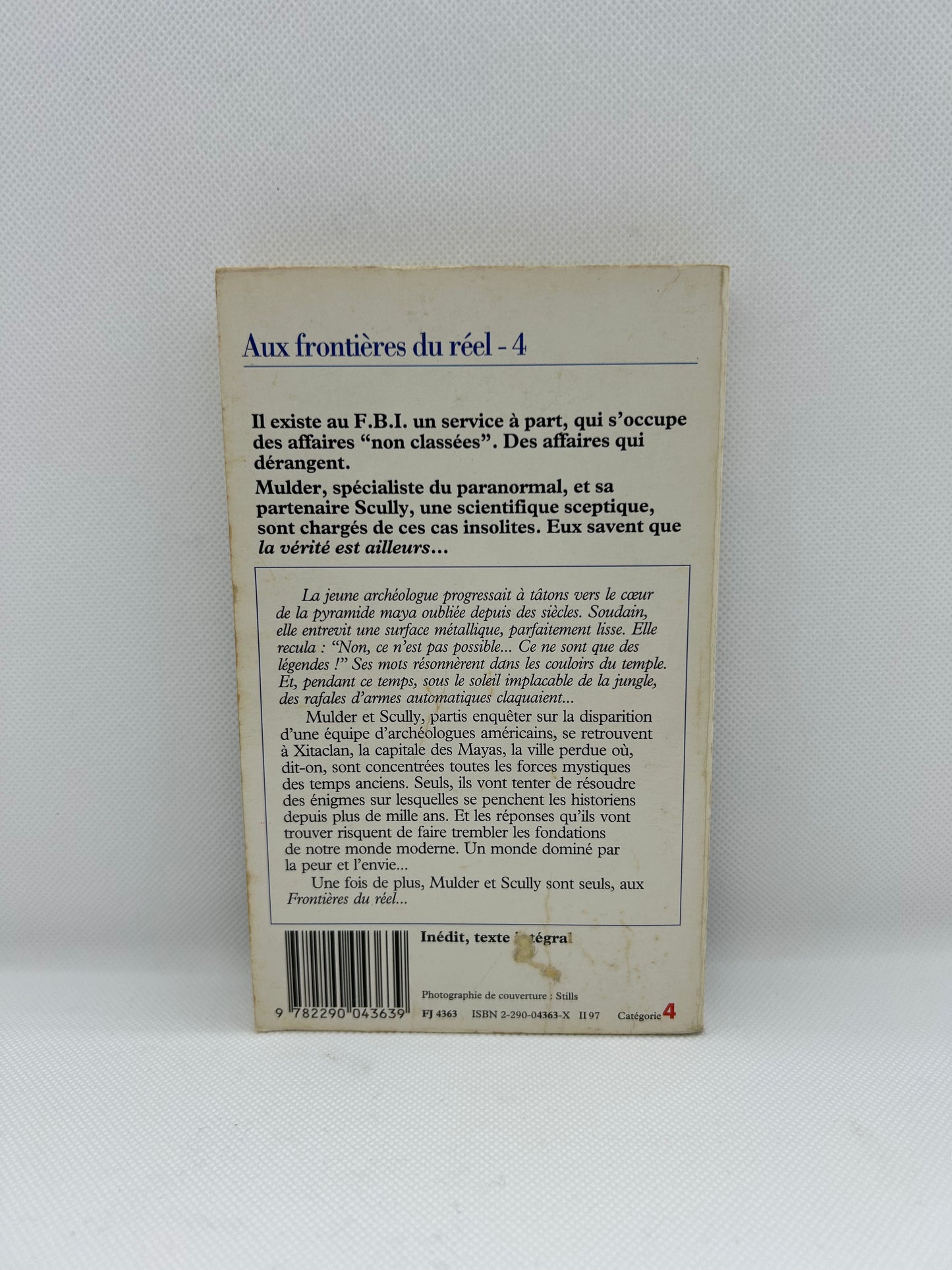 Livres X-Files épisodes