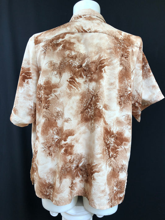 Chemise sépia