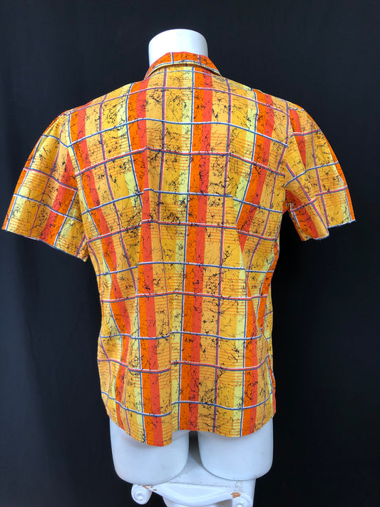 Chemise orange apocalypse