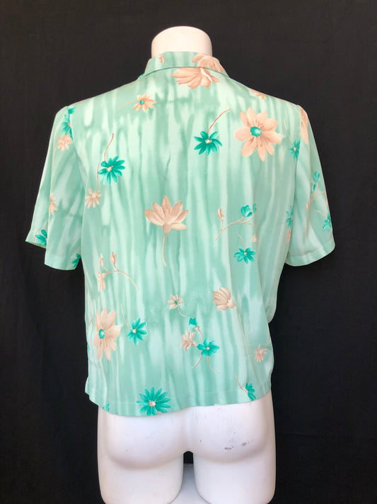 Chemise vert aqua
