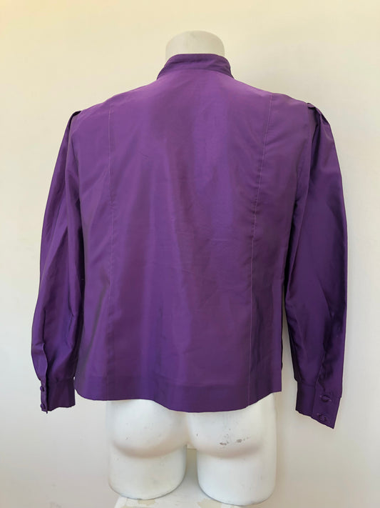 Chemise double purple