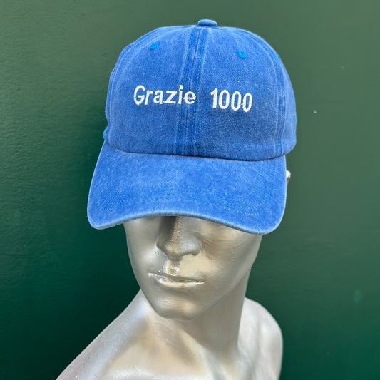 Casquette Grazie 1000 bleue