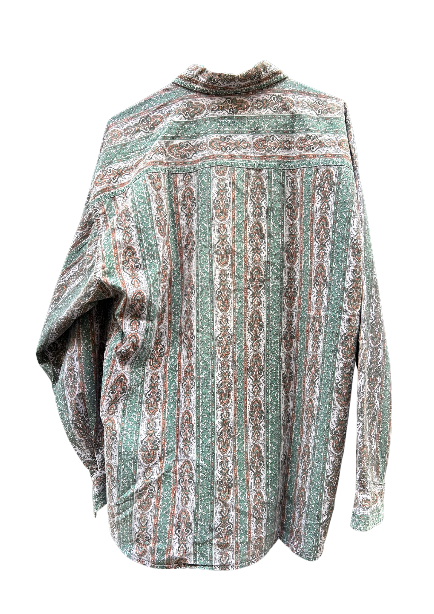 Chemise paisley violet