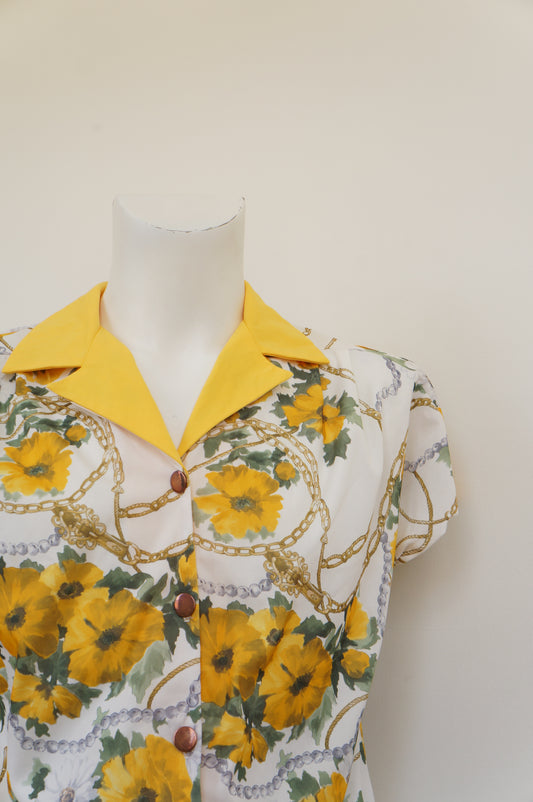 Chemise street flowers