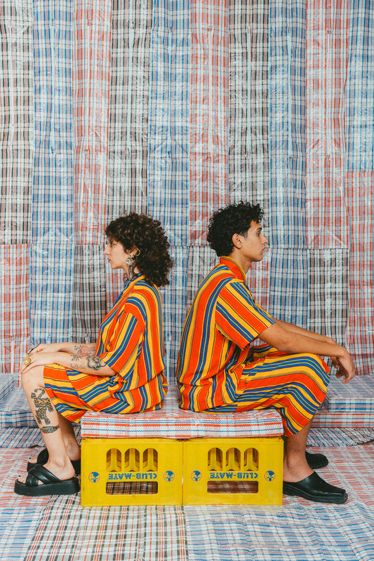 Chemise couleurs primaires • La Blédarde x La Chemise Club Studio