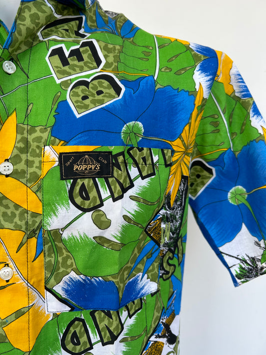 Chemise poppys green