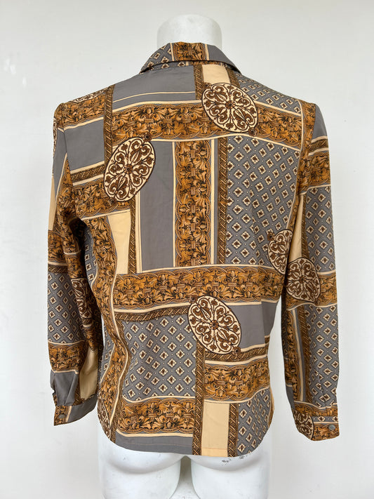 Chemise baroque sable