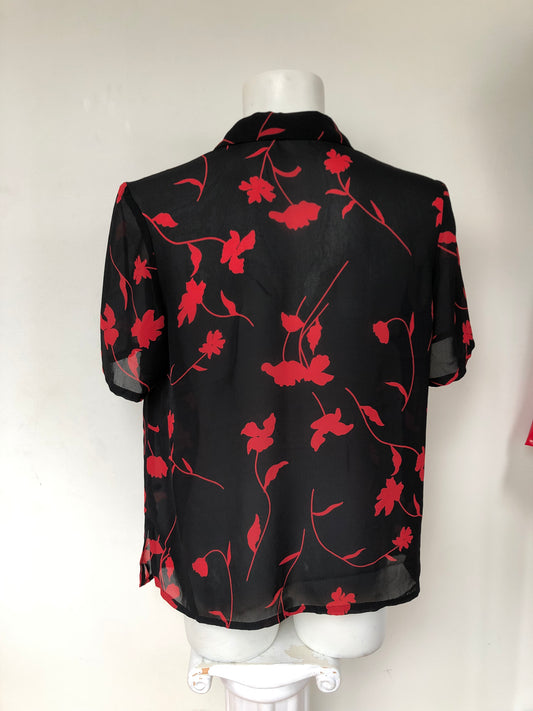 Chemise rouge passion