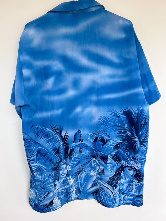 Chemise blue lagoon