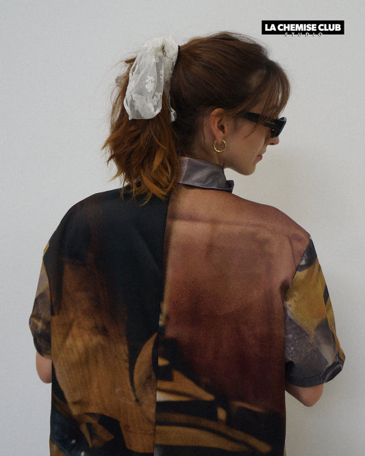 Cheval brun · La Chemise Club Studio x Charlie Aubry