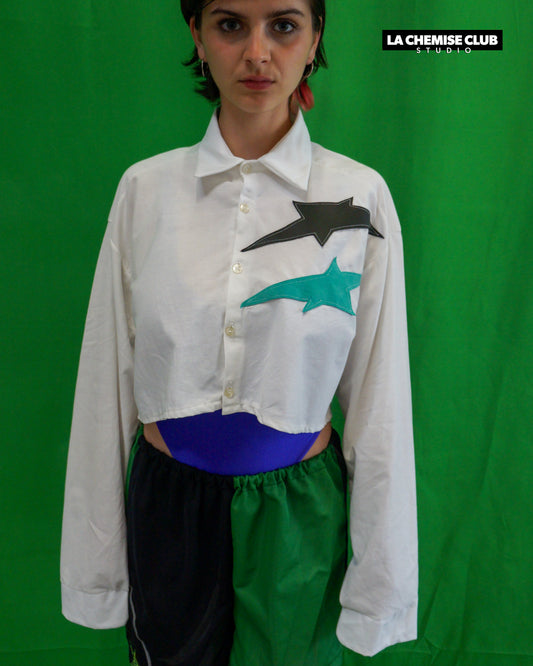 Crop étoiles · La Chemise Club Studio x Charlie Aubry
