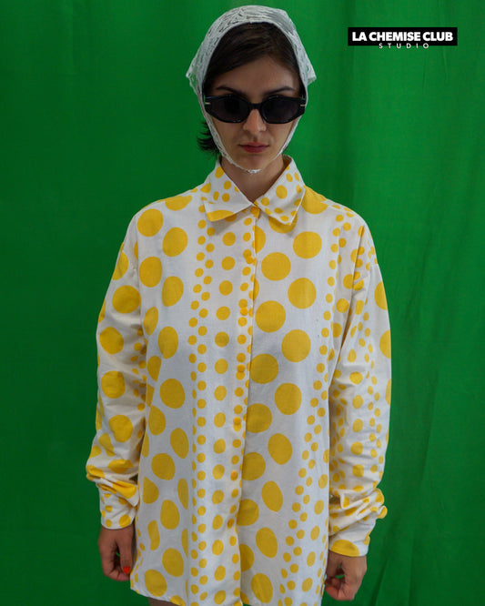 Pois jaunes 2 · La Chemise Club Studio x Charlie Aubry