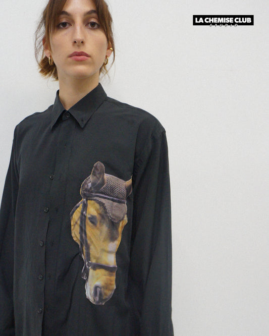 Cheval tête · La Chemise Club Studio x Charlie Aubry