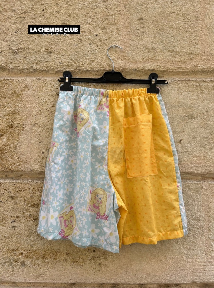 Bermuda Barbie Fleurs • La Chemise Club Studio