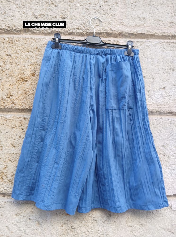 Bermuda long Plis • La Chemise Club Studio