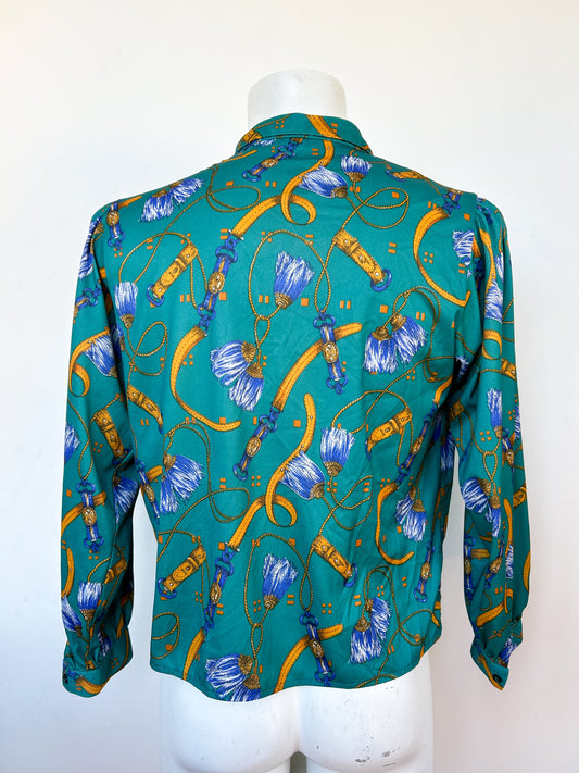 Chemise Baroque Vert