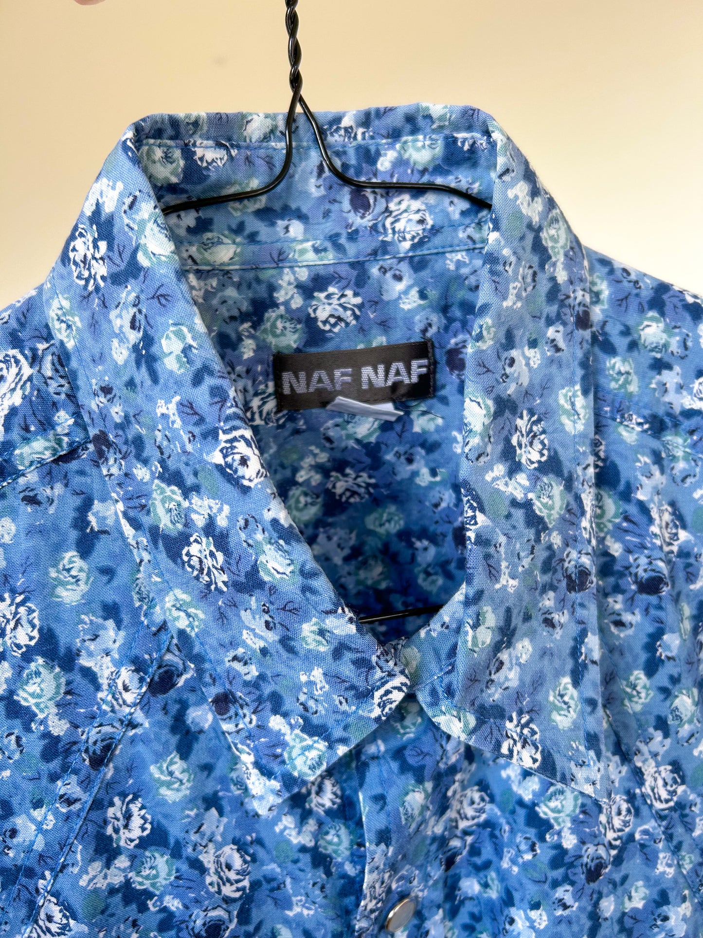 Chemise Blue Flowers