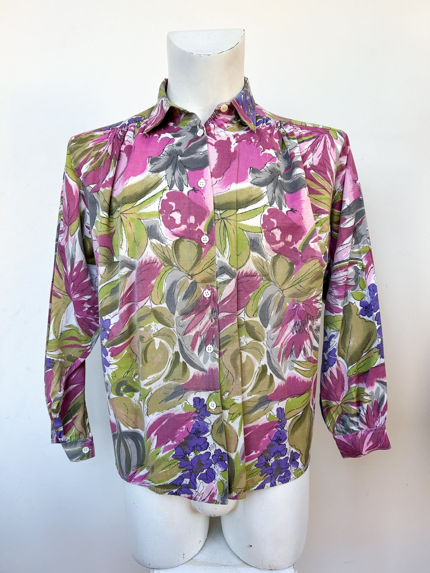 Chemise flora viscose