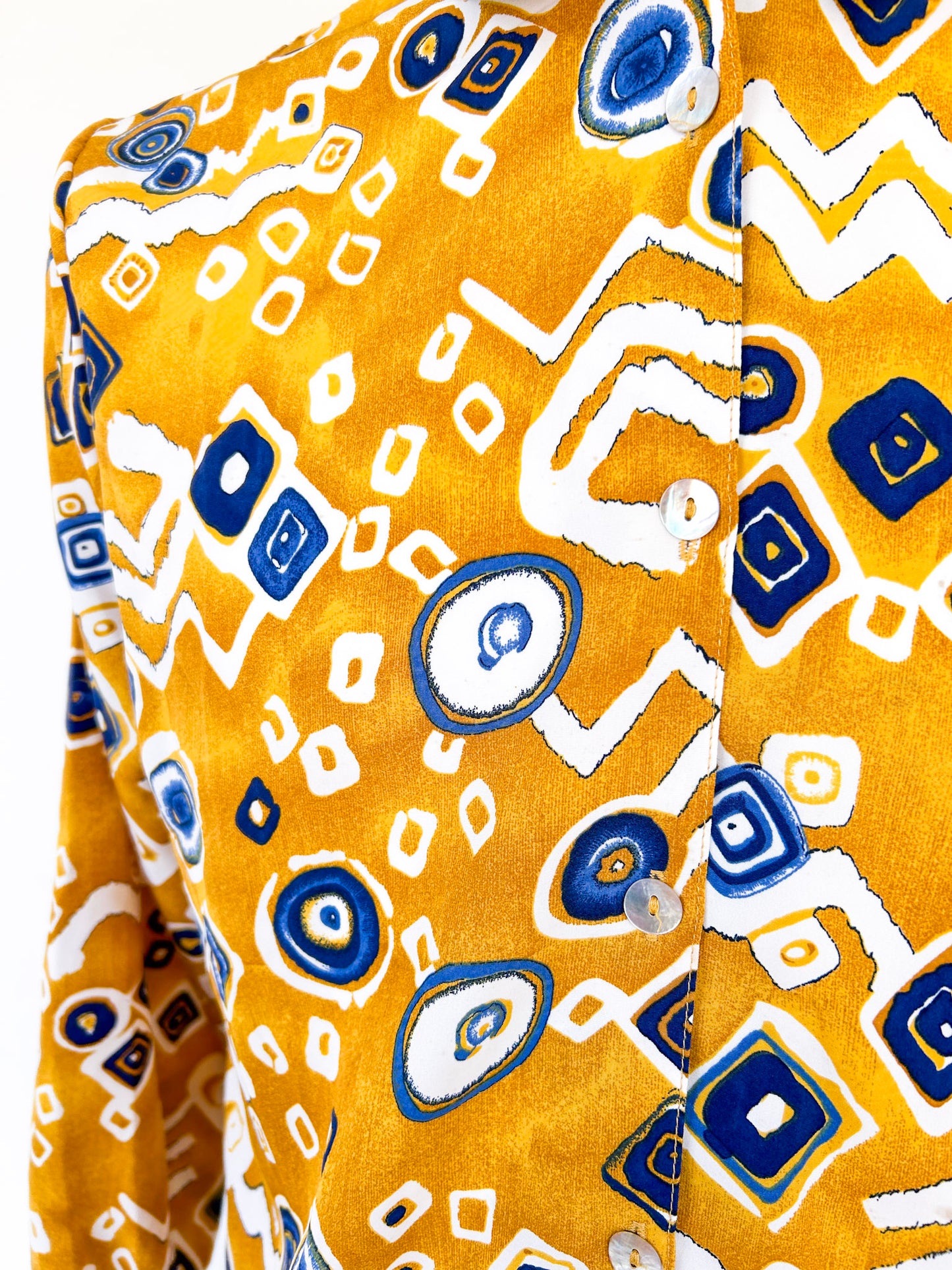 Chemise geometric oriental