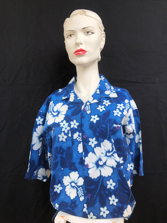 Chemise fluid hawaii