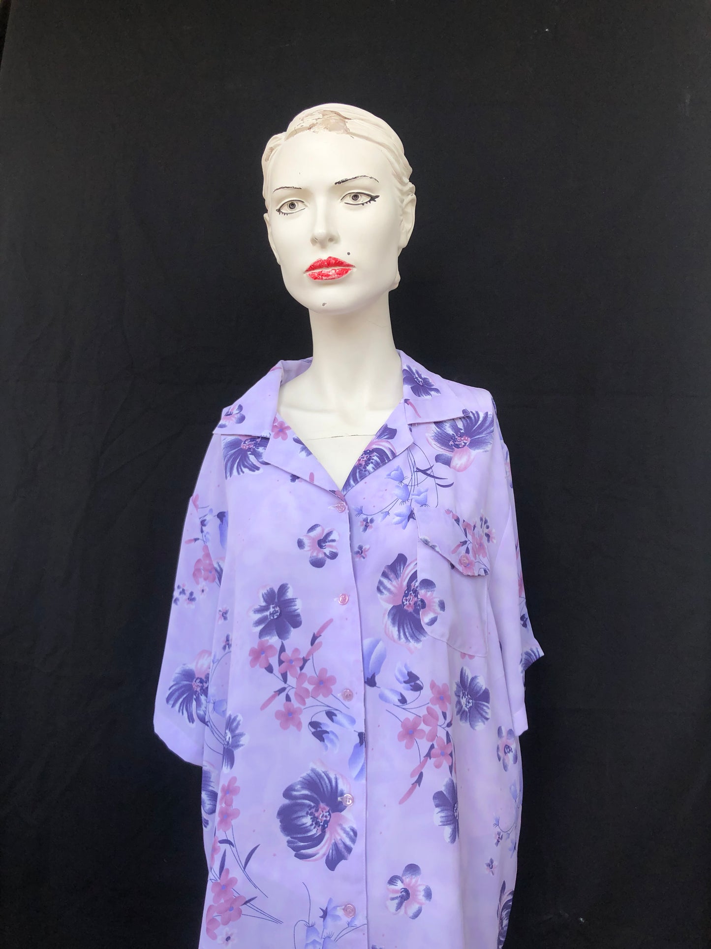 Chemise pensées lila