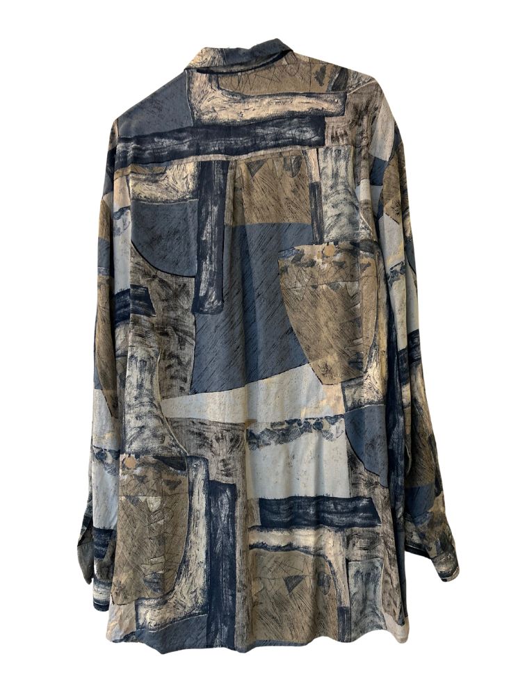 Chemise piero conte grigio