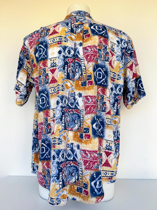Chemise aztec vintage