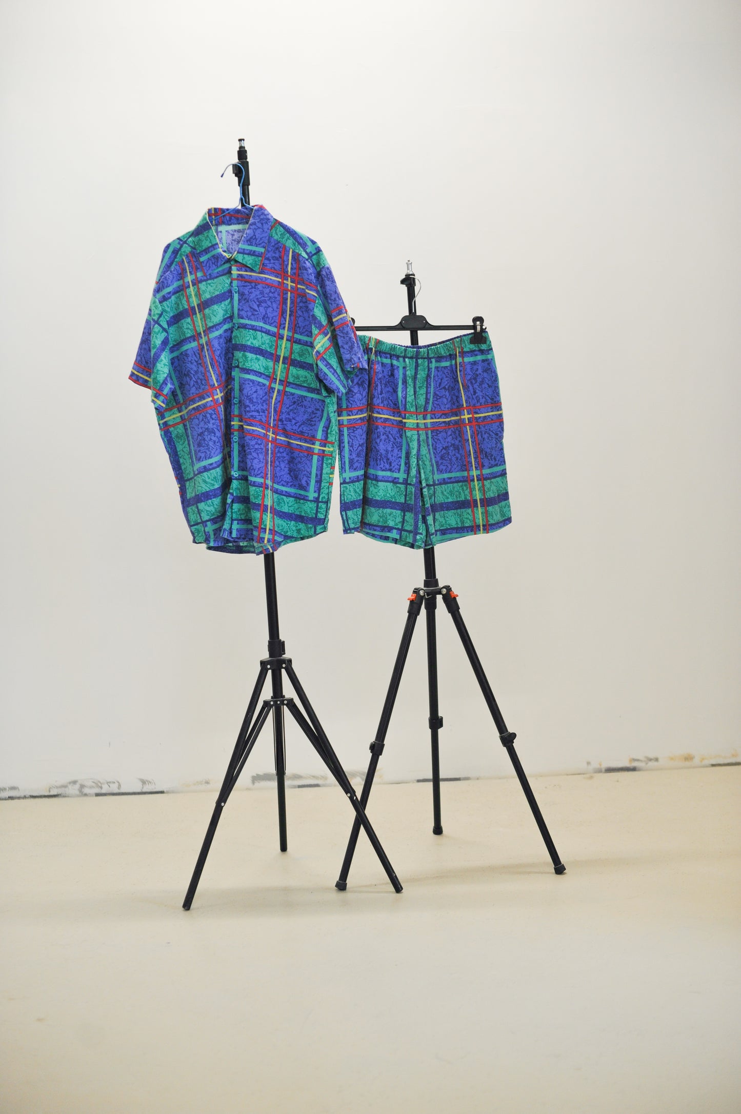 Bermuda Tarting bleu • La Chemise Club Studio