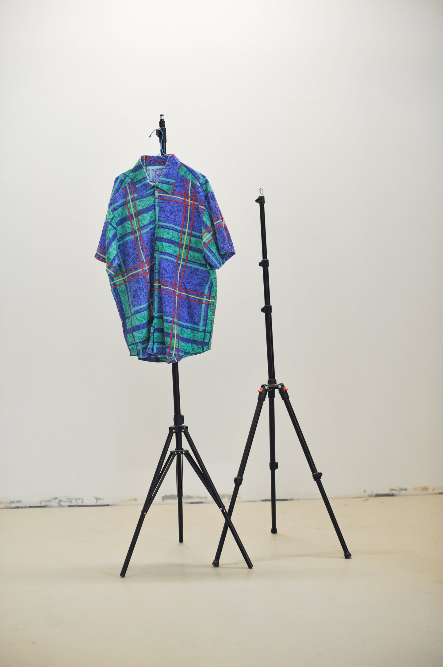Chemise Tarting bleu • La Chemise Club Studio
