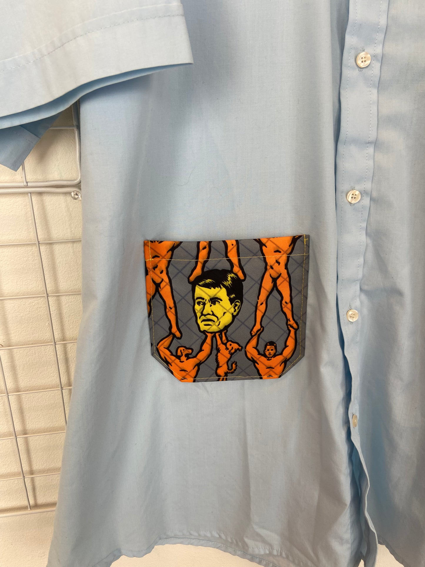 Chemise Atelier Rebié bleue ciel