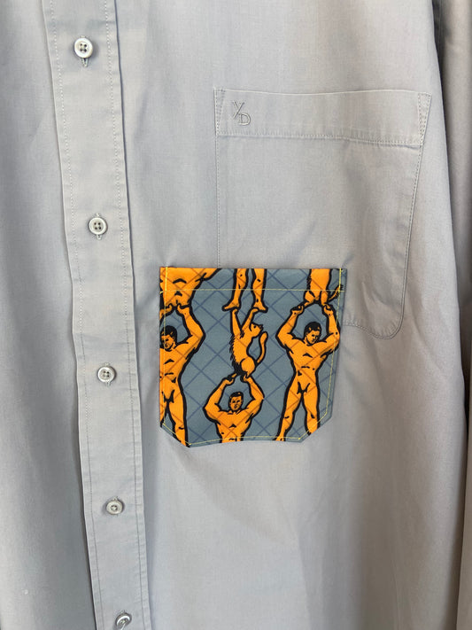 Chemise Atelier Rebié grise
