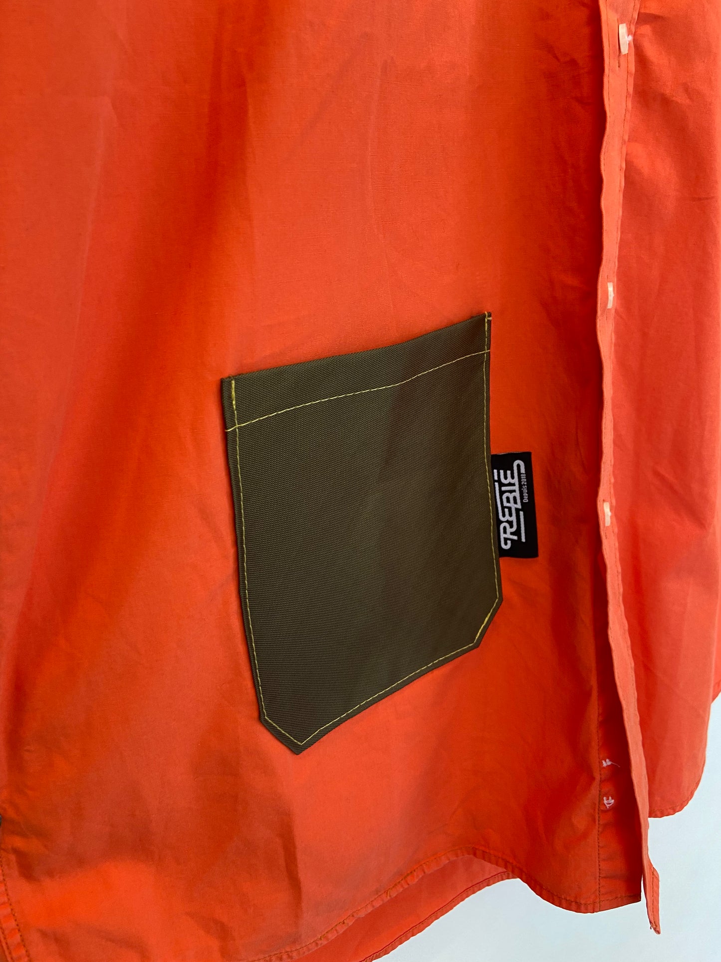 Chemise Atelier Rebié orange