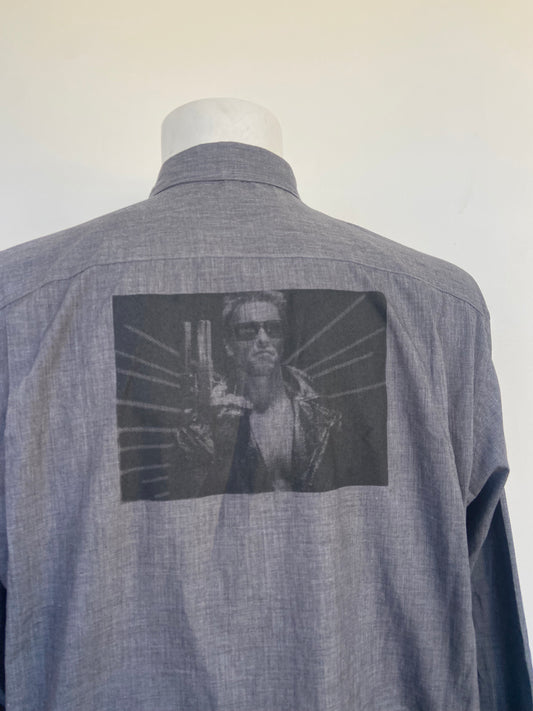 Chemise Terminator grise