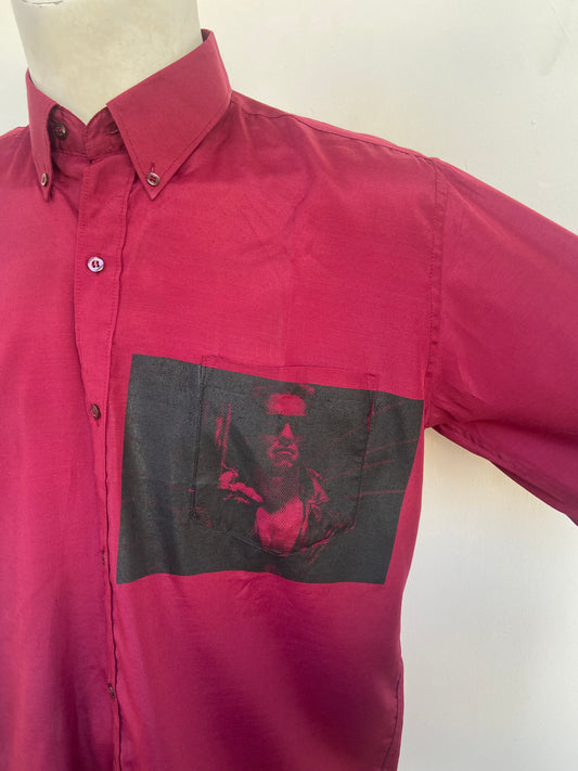 Chemise Terminator bordeaux
