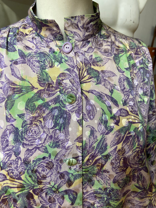 Chemise lila spots