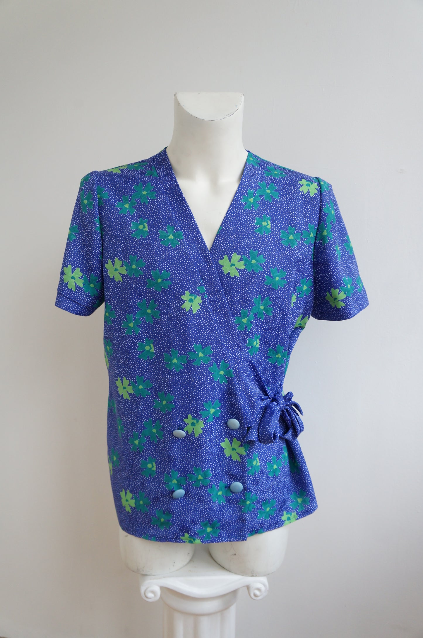 Chemise kimono fleuri