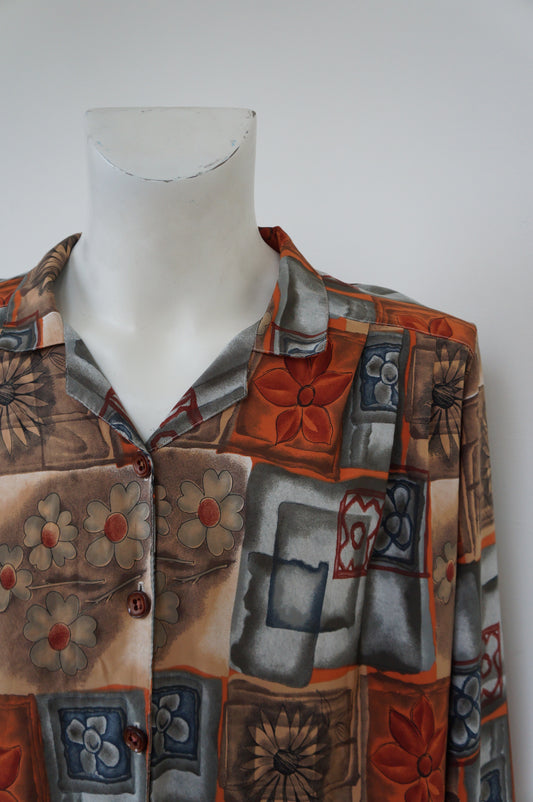 Chemise froides fleurs