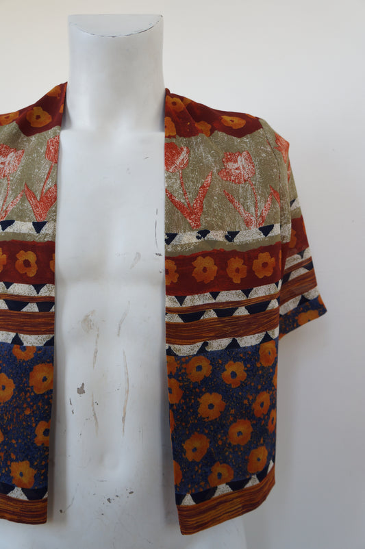 Chemise fleurs d'hiver