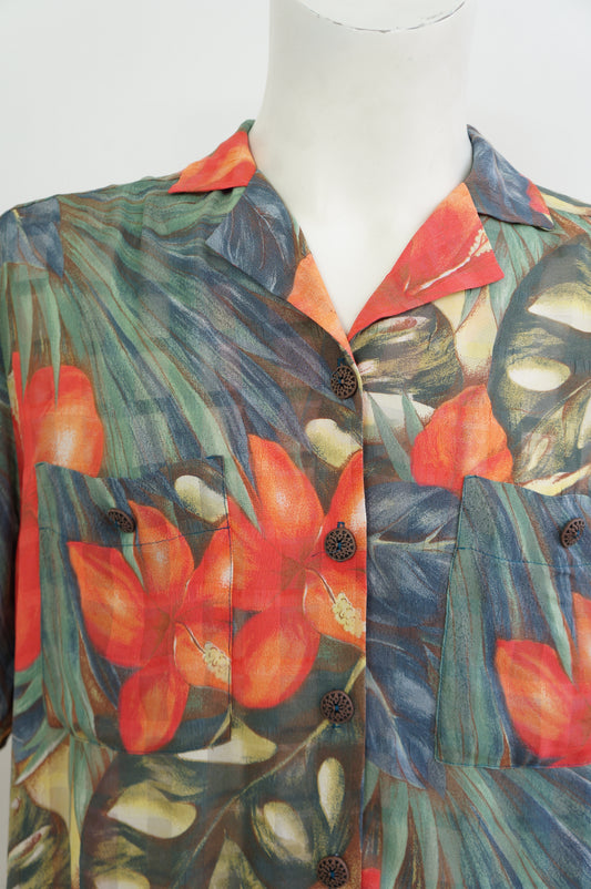 Chemise hibiscus pm