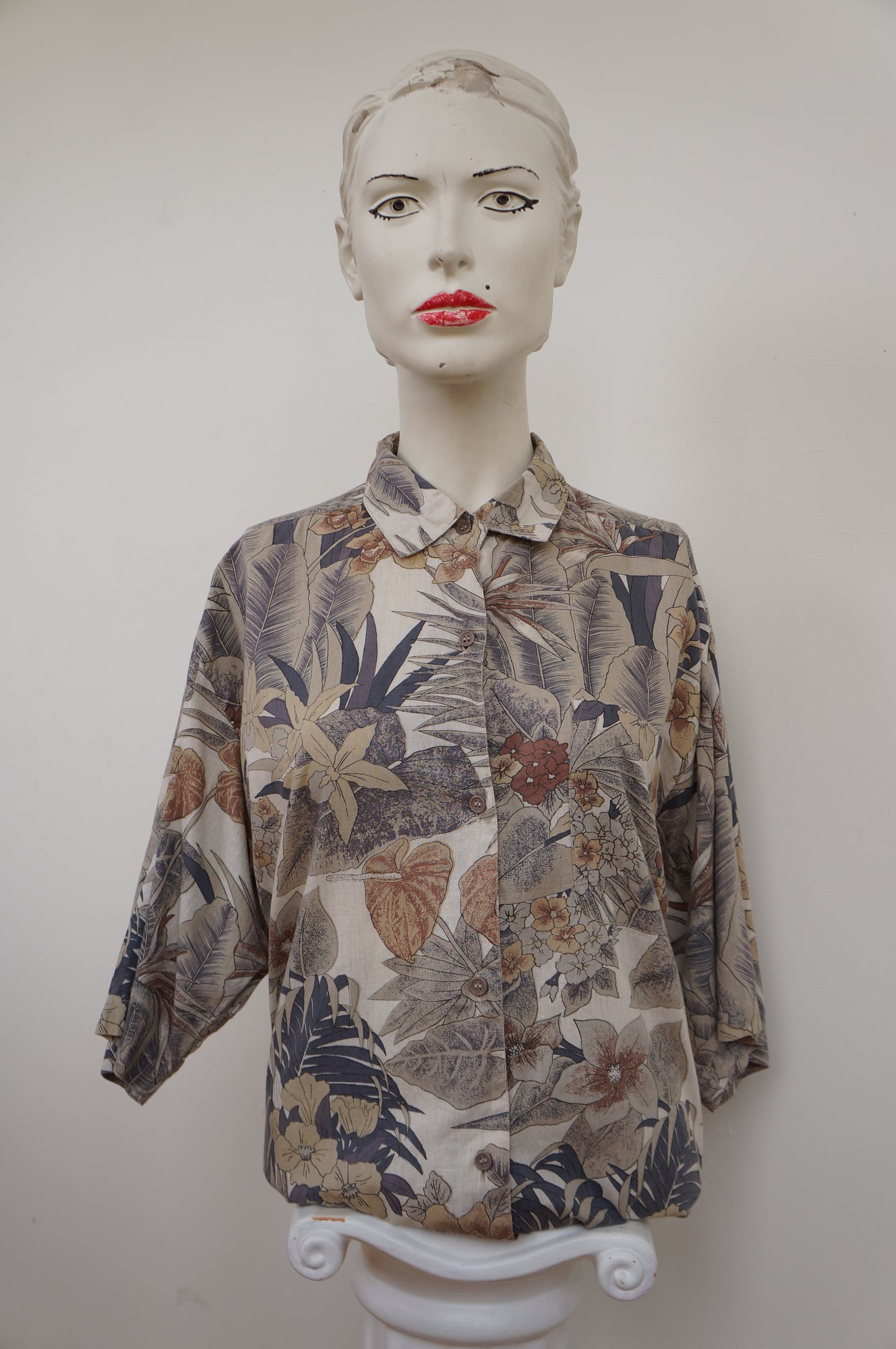 Chemise grey jungle