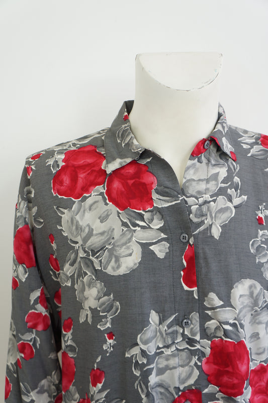 Chemise froggy roses