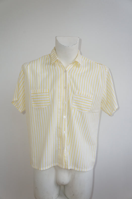 Chemise rayures croisées