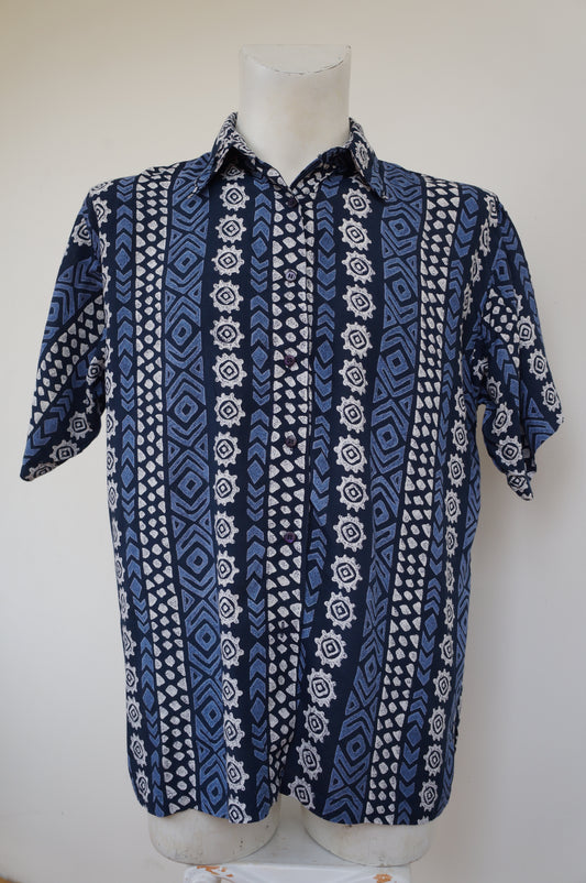 Chemise soleil bleu